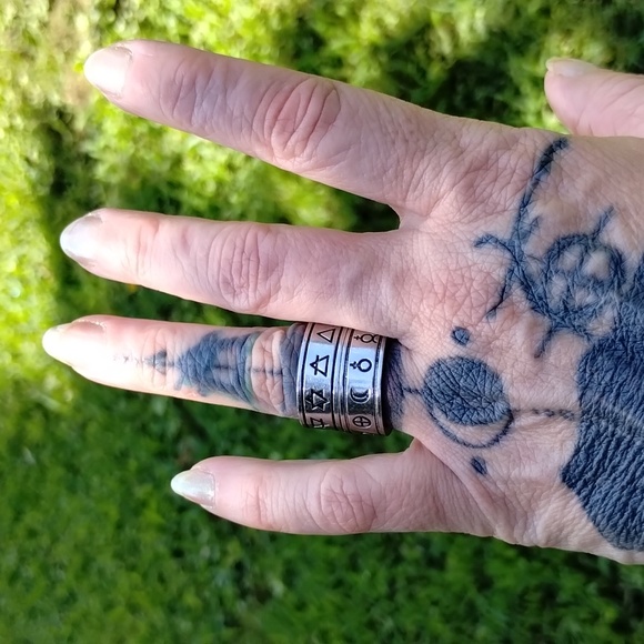 Evil Pawn Jewelry Element Ring Alchemy - Picture 4 of 5